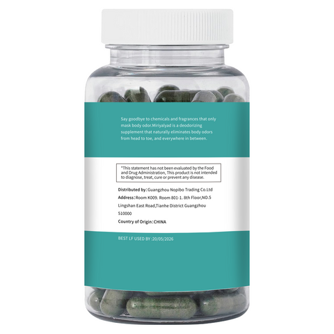 Body Magic Chlorophyll Capsules - 30 Vegan Capsules - for Digestion, Skin, Oily Skin & More