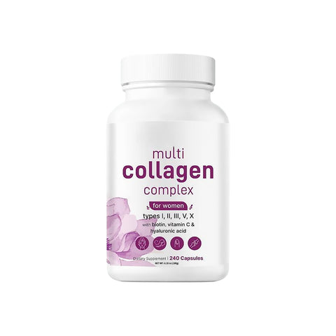 Micro Ingredients Multi Collagen Complex,240 Capsules