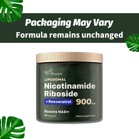 80 Capsules High-Potency Liposomal NAD+ Booster - Unleash Energy, Focus, And Anti-Aging Benefits With Nicotinamide Riboside, Resveratrol, And Quercetin - Premium Quality, High Purity Formula, Local Warehouse