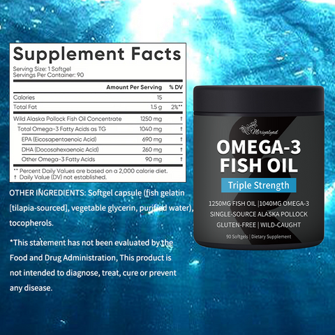 Daily essential fish oil to enhance immunity