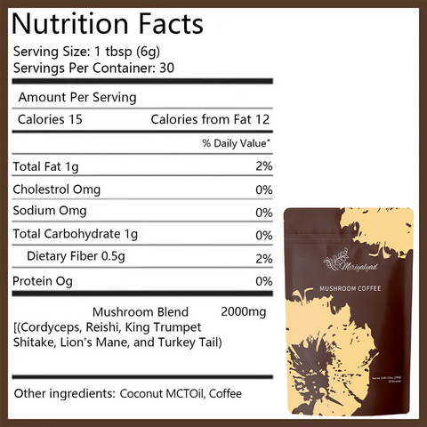 Mushroom coffee can enhance immune function, reduce stress, improve cognition, and help reduce cancer risk. Reduce irritation to the stomach and improve digestive system health.