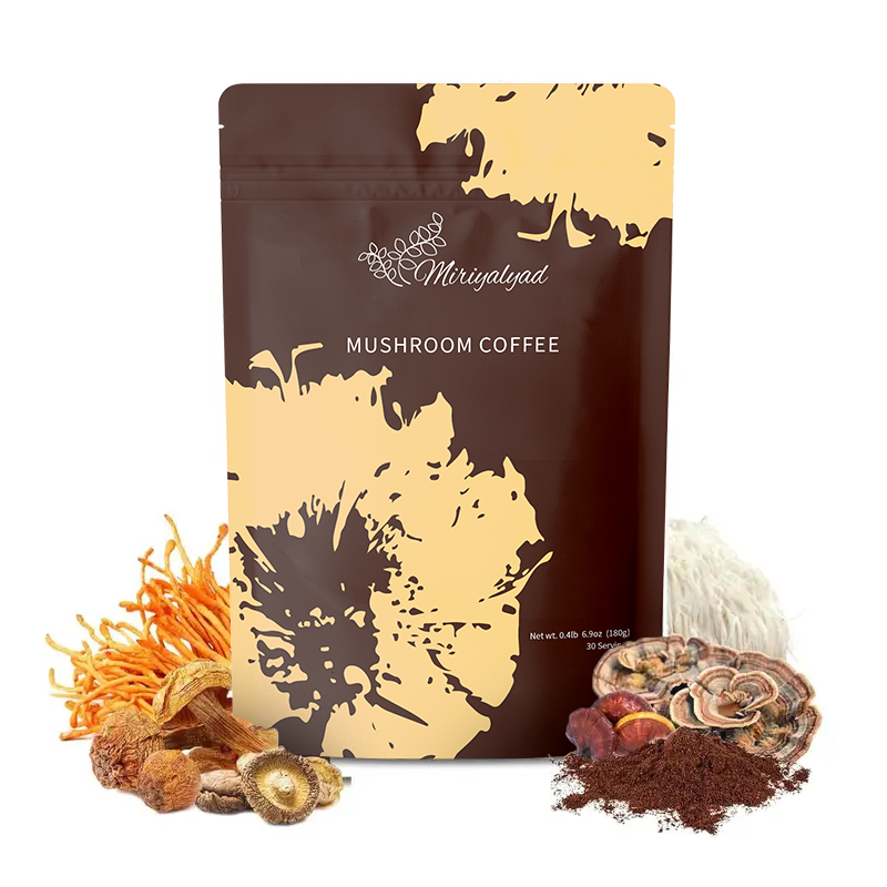 Mushroom coffee can enhance immune function, reduce stress, improve cognition, and help reduce cancer risk. Reduce irritation to the stomach and improve digestive system health.