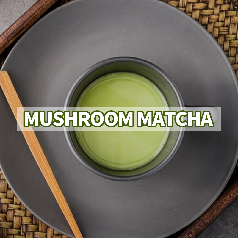 Mushroom matcha enhances immunity, promotes weight loss and anti-aging