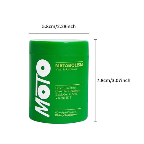 MOTO -Metabolism Boosting Capsule - 30Servings (Pack of 1)