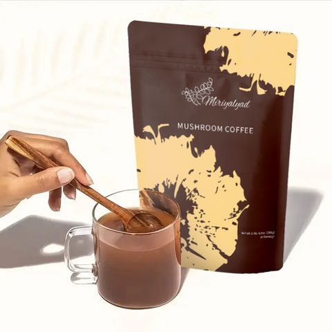 Mushroom coffee can enhance immune function, reduce stress, improve cognition, and help reduce cancer risk. Reduce irritation to the stomach and improve digestive system health.