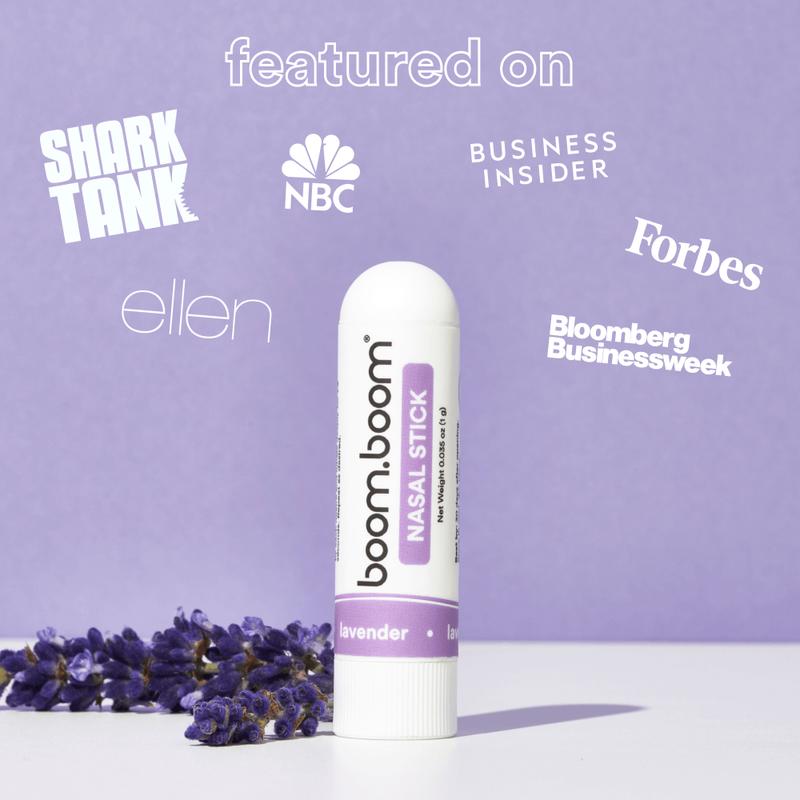 BoomBoom Nasal Stick: Powerful EssentialOil Vapors |Featured on Shark Tank |BreatheIn Life