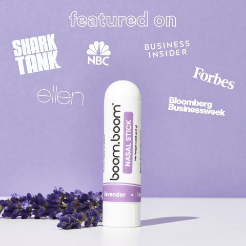 BoomBoom Nasal Stick: Powerful EssentialOil Vapors |Featured on Shark Tank |BreatheIn Life